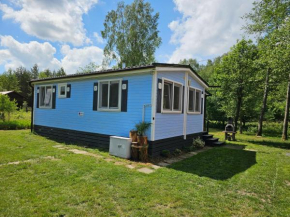 Domek letniskowy - niebieski całoroczny